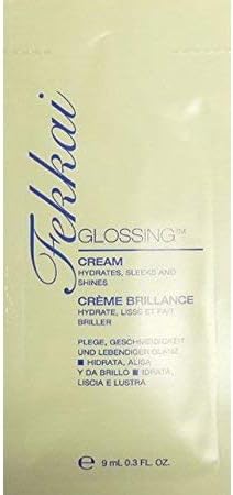 Fekkai Glossing Cream Travel Packets 9 ML 0.3 Fl OZ. (25 Pack)