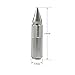 Xprite Silver Chrome Aluminum Mounted 90mm Spike Extended Nut Refit Wheel Lug Nuts/Tire Screw M12x1.5