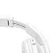 Over-ear Headphones, YOOHOG Wireless Bluetooth Earphones with Microphone, Foldable Headphones with 3.5mm Audio Cable for IOS and Android Smartphones (White)