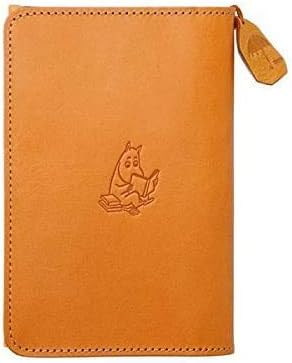 Amazon Moomin ムーミン レザーブックカバー ブラウン Mm031 ブックカバー 文房具 オフィス用品