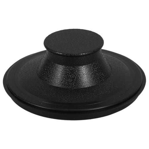 Cabilock Sink Stopper Rubber Drain Plug for Kitchen Bathroom Black Rubber Garbage Disposal Stopper Versatile Design for Standard Sinks Easy to Install and Stylish