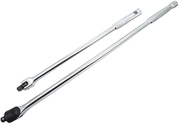 Amazon Co Jp ロングスピンナーハンドル ブレイカーバー 450mm 640mm 2本セット ホイールレンチ 1 2 12 7 タイヤ交換 プーリーボルト脱着 工具 クロームバナジウム製 1年保証 Diy 工具 ガーデン
