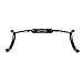 Carbon Handlebars Road Bike Ultralight T700 Carbon Fiber Glossy Bicycle Handlebar Drop Bar 31.8 440mm (Red)