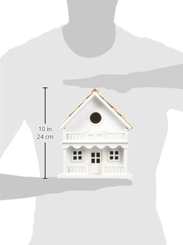 Home Bazaar Hand-made Chalet Bird House - Bird Friendly Home Decor