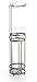 BINO 'The Glacier' Free Standing Toilet Paper Holder, Nickel