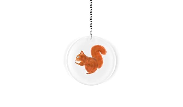 Acorn Squirrel Fan Light Pull Amazon Com