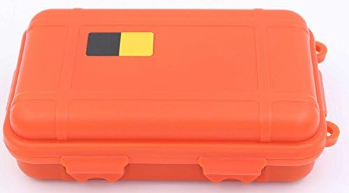 Hecentur Anti-Pressure Shockproof Box Outdoor Plastic Waterproof Airtight Survival Case Container Storage Carry Box Universal Travel Case for Electronics, Tools, Access