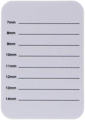 Eyelash Kit - New Individual Eyelash Extension Hand Plate Holder Lash Tray Strip Palette 14mm 15mm White Acrylic Makeup Tools