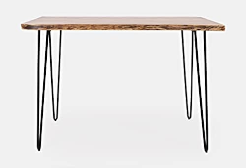 Nature's Edge 52'' Solid Acacia Counter Height Live Edge Modern