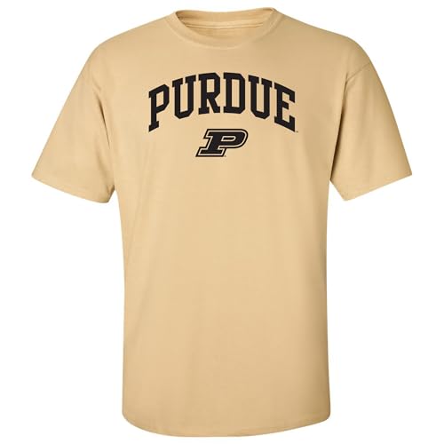 Underground Printing Purdue Arch Logo Tee - SM - Vegas Gold at Amazon
