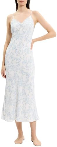 lands end satin slip dress Lands' End Women's Satin Slip Dress Medium Tree Bark at Amazon Women's Clothing store