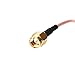 OdiySurveil(TM 1M RF Type-N Male to SMA Male WLAN Antenna Extension Coaxial Cable,39'',RG316