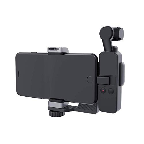 PGYTECH Phone Holder Set for DJI Osmo Pocket, Mobile Bracket Set Stand Accessories with Luckybird USB Reader