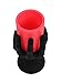 ARAD Phone Stand for iPhone and iPad, Book Holder Hand Statue Art (Black/Pink)