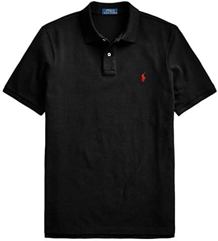 Polo Ralph Lauren Mens Custom Slim Fit Interlock Polo Shirt