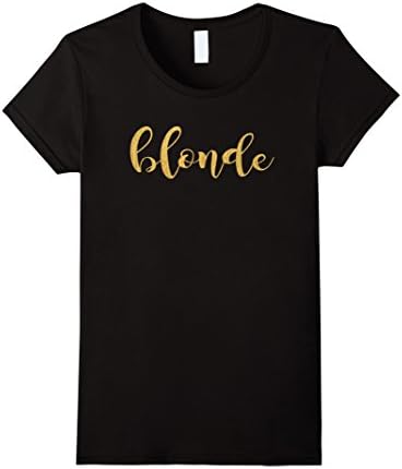 Womens Blonde Pride Shirt Medium Black