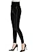 Everbellus Womens Black Faux Leather Leggings Girls High Waisted Sexy Leather Pants