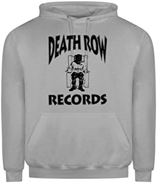 Unisex Death Row Records Logo Hoodie Sweatshirt T-Shirt Tupac 2Pac Suge Knight Snoop Dogg Dr Dre Eminem