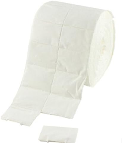 TTCOM 500Pcs/Roll Cotten Wipes Pads Paper Nail Art Soak Off Gel Wraps Gel Polish Remover Cleaner Tool