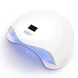UV LED Nail Lamp,Nail Dryer LED UV Nail Light for Gels Polishes with Sensor 6 Timer SJXING 48W/24W SUN5