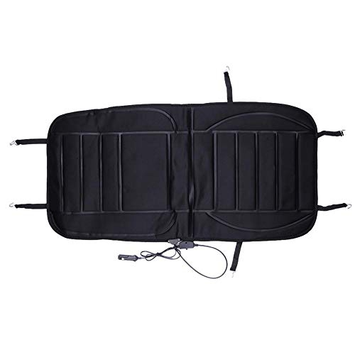Universal 12V Heated Car Seat Cushion with Temperature Controller, Winter Car Seat Warmer Cover Heating Pad 12V Plug's Into Cigarette Lighter Nonslip for Cold Weather and Winter Driving