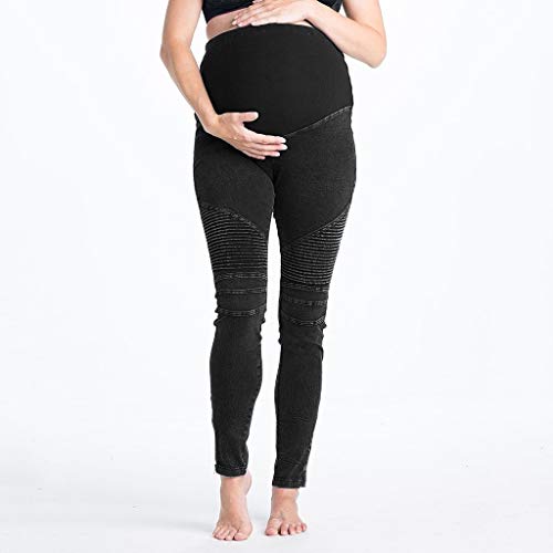 Dsood Maternity Trousers,Maternity Woman High Waist Pants Trousers Pregnant Comfort Prop Belly Legging,Plus-Size Maternity Clothing