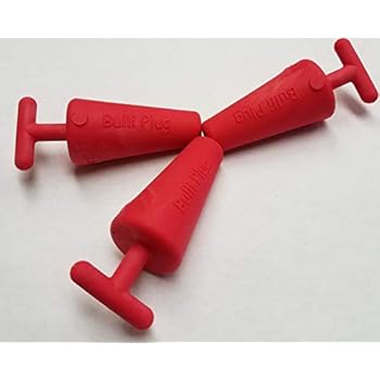 Bulli Plug - 3 Original Muffler Exhaust Motorcycle Wash Plugs, Waterproof (Fits All)