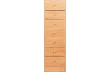 Malibu 7 Drawer Chest Beech Effect Amazon Co Uk Kitchen Home