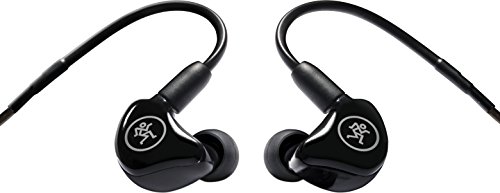 Mackie MP-120 duurzame ruisonderdrukking, comfortabel in ear monitors voor muzikanten, drummers en zangers