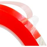 GENNEL 6mm X 25M Clear Double-Sided Acrylic Tape - Super Strong Adhesive For Phone/Laptop Screen Repair
