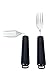 Essential Medical Supply Everyday Essentials Bendable Fork with Built Up Handle