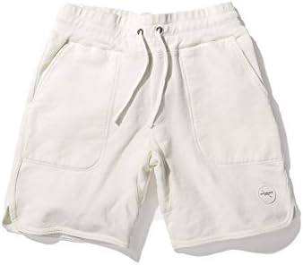Saturdays Surf NYC Austin SweatShorts (X-Large, Ivory)