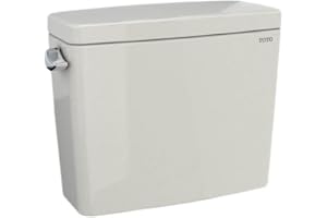 TOTO Drake 1.28 GPF Toilet Tank with WASHLET+ Auto Flush Compatibility, Sedona Beige - ST776EA#12