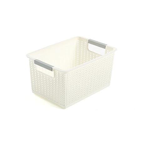Umccy Clothes Storage Basket Plastic Desktop Finishing Basket