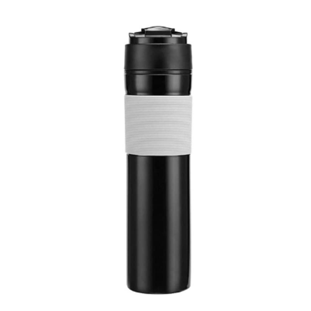 Anlayliay Coffee Maker French Travel Coffee Mug Portable Tea and Coffee Maker Bottle, Hot and Cold Coffee Brewer