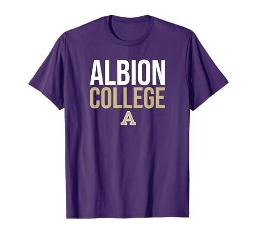 Albion College Britons Stacked T-Shirt