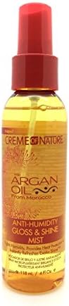 Creme of Nature Argan Oil Anti Humidity Gloss and Shine Mist 4oz