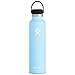Hydro Flask Standard Mouth Water Bottle, Flex Cap - 24 oz, Frost