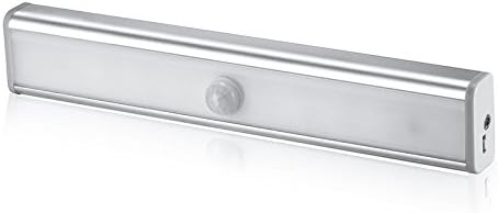 Wireless Rechargeable Motion Infrared Detection Sensor LED Night Light Strip Lamp Bar drawer Toilet Door Lamp
