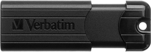 Verbatim PinStripe 128GB 16GB USB 3.0 Black USB flash drive