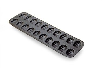 Gobel Mini Madeleine Mold 20 Cavities-NONSTICK- Each Cavity: 1 1/4