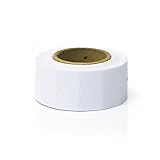 MX 5500 - Price Labels - Pure White - Pack with 8 rolls - 4800 Labels Total