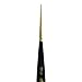 Princeton Mini-Detailer Paintbrush, Size 20/0 inch, Black