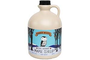 Very Dark, Strong Taste Grade A Vermont Maple Syrup - Barred Woods Maple Products -1/2 Gallon - End of Season Maple Syrup
