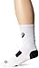 ASICS Team Tiger Crew Socks, White/Black, Medium