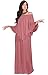 KOH KOH Womens Strapless Shoulderless Flattering Cocktail Gown Maxi Dress