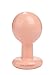 Doc Johnson Round Butt Plug, Medium Flesh