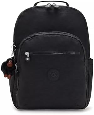 KIPLING Women\'s Nylon Challenger School Backpack Black Tonal Adjustable Straps‎ KIPLING Nylon Challenger School Backpack Black Tonal  main image 4