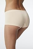 Boody Organic Bamboo EcoWear Women's BoyLeg Briefs, Small/Medium, Nude