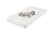 Graco 5 Inch Crib and Toddler Mattress (White) - Breathable and Supportive Mattress for Infant and Toddler Stages with Ultra-Soft, Removable, and Water-Resistant Outer Cover